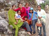 A family from Delhi, U.P.