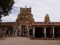 Virupaksha Temple in Hampi, Karnataka