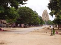 Hauptstraße von Hampi (Vijayanagar)