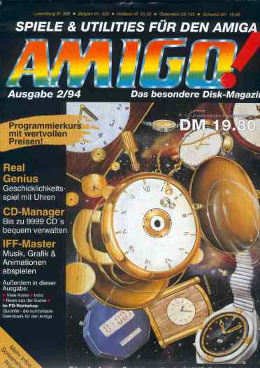 AMIGO! 2/94 Front side